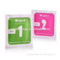 6*6cm non-woven cloth wet dry wipes protective film cleaning paper for smartphone